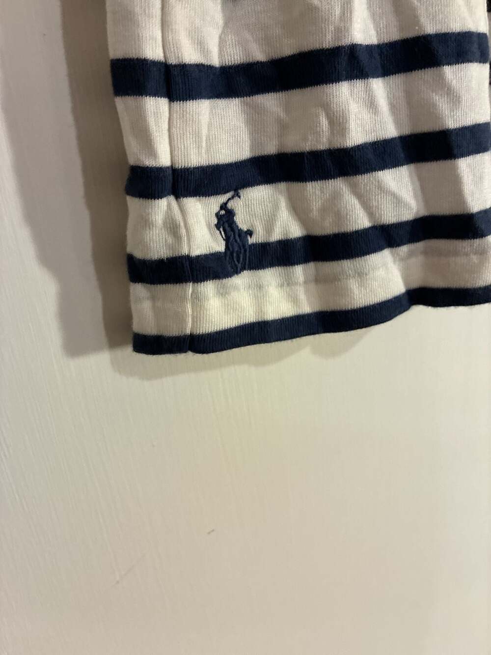 Polo Ralph Lauren Women's Striped Off-the-Shoulder Ruffle Top